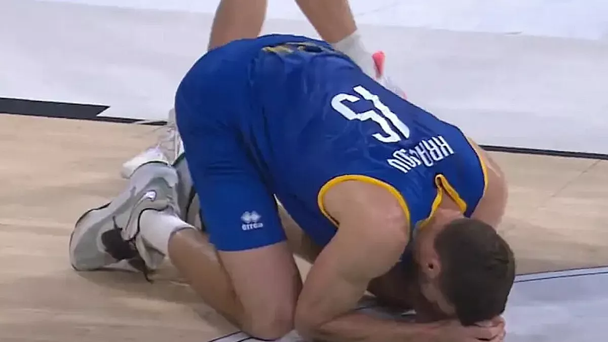 Кравцов пошкодив ахілове сухожилля: капітан збірної України з баскетболу отримав важку травму