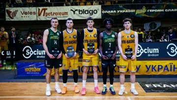Відразу три гравці Київ-Баскет: визначилася символічна збірна та MVP Фіналу чотирьох Кубку України
