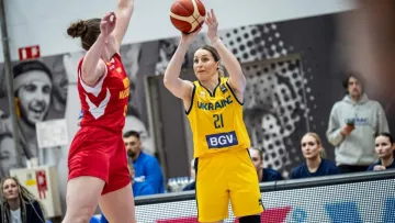 Жіноча збірна України зазнала першої поразки у відборі Євробаскета-2027: команда Мурзіна поступилася болгаркам