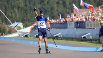 Чемпіонат світу з літнього біатлону: українець Лесюк завоював золото у масстарті