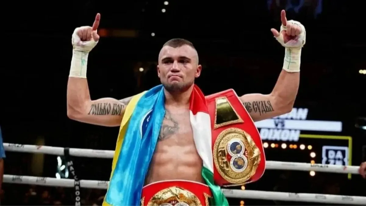 Українець не залишив супернику жодних шансів: ексчемпіон нокаутував суперника у третьому раунді