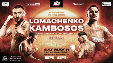 Ломаченко повертається на ринг: де дивитися бій українця з Камбососом за титул чемпіона світу