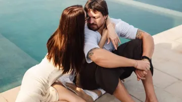 «Я тебе кохаю‎»: дружина Усика привітала свого чоловіка з Днем святого Валентина