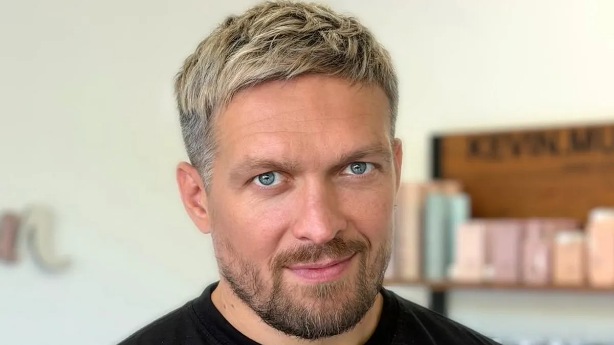«Мені пасує? Думаю, таааак!»: Усик висловився з приводу свого несподіваного перевтілення