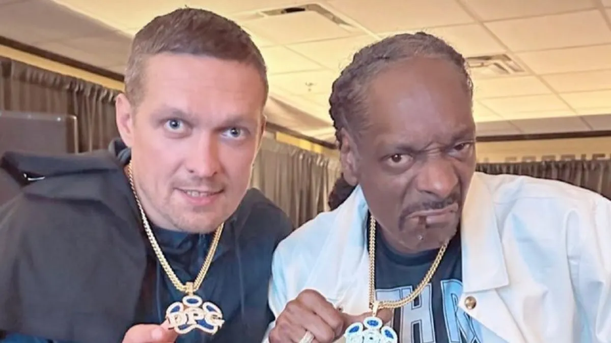 Усику зателефонував Snoop Dogg: легендарний репер запропонував чемпіону «курнути»