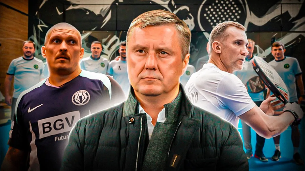 «Намагається бути кращим не тільки на рингу»: Хацкевич — про падел-дуелі з Усиком та рівень Шевченка і Реброва