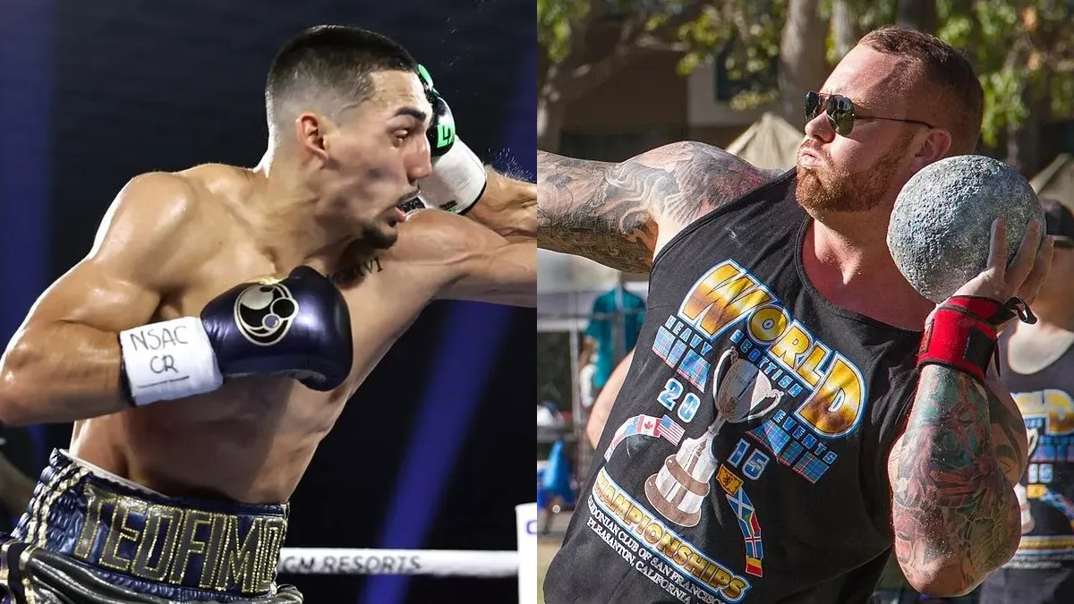 Двометровий Гора з серіалу «Гра престолів‎» перевірив прес кривдника Ломаченка: відео моменту