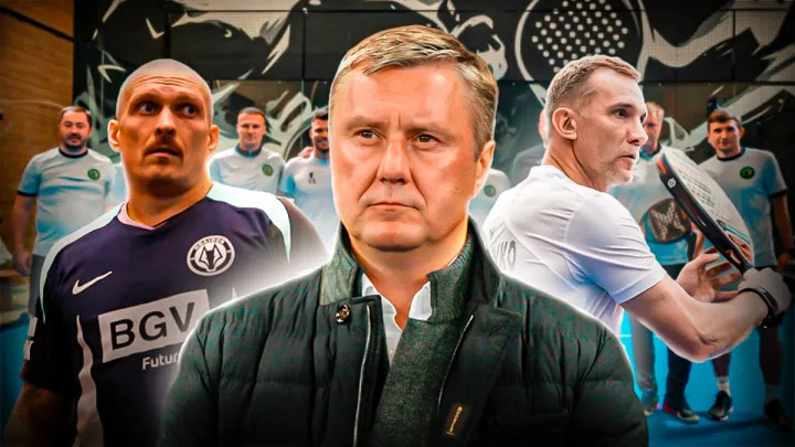 «Намагається бути кращим не тільки на рингу»: Хацкевич — про падел-дуелі з Усиком та рівень Шевченка і Реброва