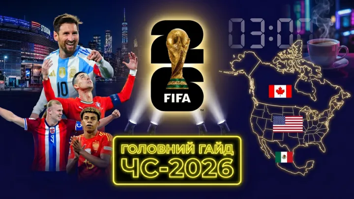 Головний гайд ЧС-2026: повний календар матчів, трансляції в Україні та лайфхаки для нічного перегляду