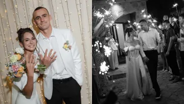 «Наш особливий день»: вітчизняна чемпіонка вийшла заміж за рекордсмена України та показала кадри з весілля