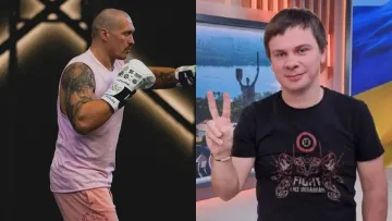 Усик знявся у стрічці Дмитра Комарова разом із ветераном ЗСУ: чим займався зірковий боксер