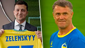 «Україна, яка б’ється‎»: Зеленський відреагував на першу перемогу команди Реброва на Євро-2024