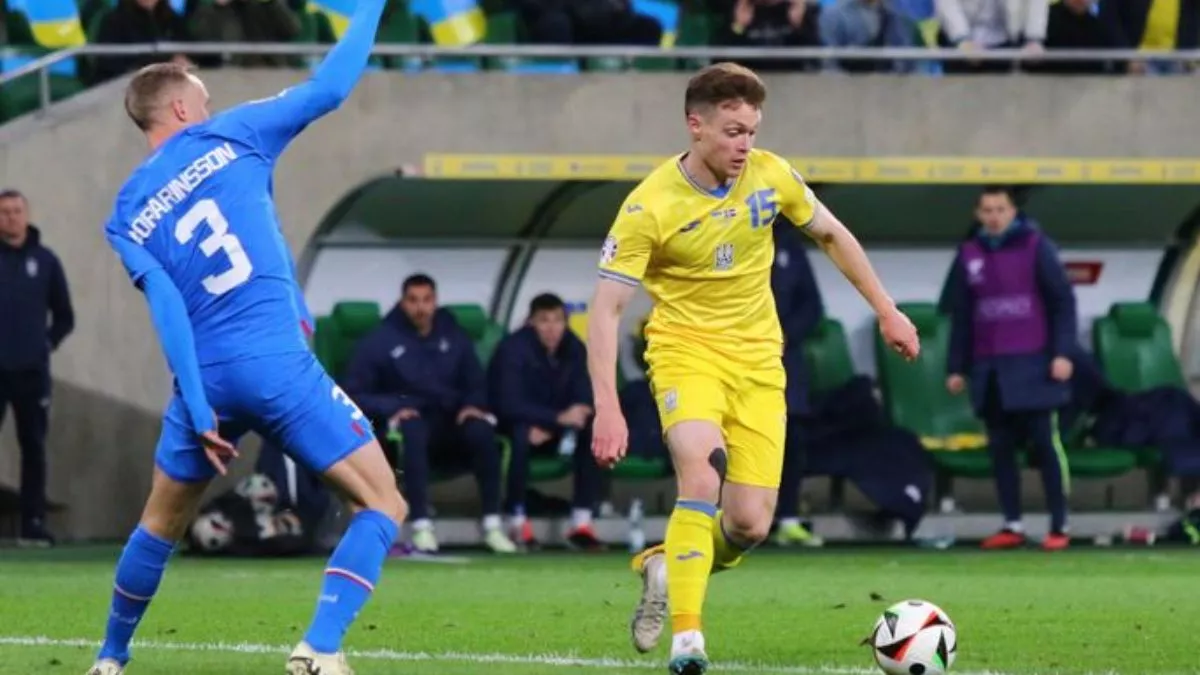 «Його було важко зупинити»: захисник Ісландії назвав ключового гравця у збірний України