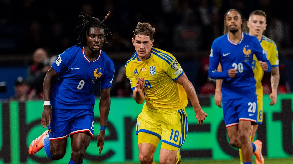 Французьке видання зганьбилося з ім’ям Ярмолюка: хавбека збірної України назвали зовсім інакше