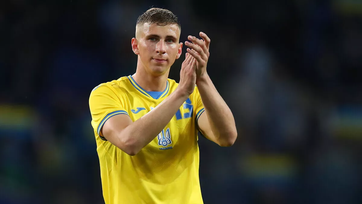 Забарний очолив рейтинг європейських гравців до 21 року: українець провів найбільше матчів за національну збірну