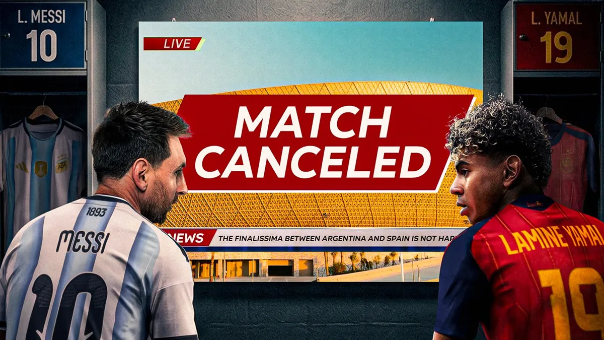 УЄФА офіційно скасував Фіналіссіму-2026: збірні Іспанії та Аргентини не зіграють через розбіжності у графіку