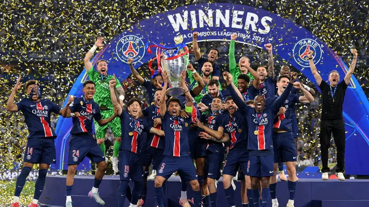 ПСЖ розгромив Інтер і вперше в історії виграв Лігу чемпіонів: відео святкування команди Луїса Енріке