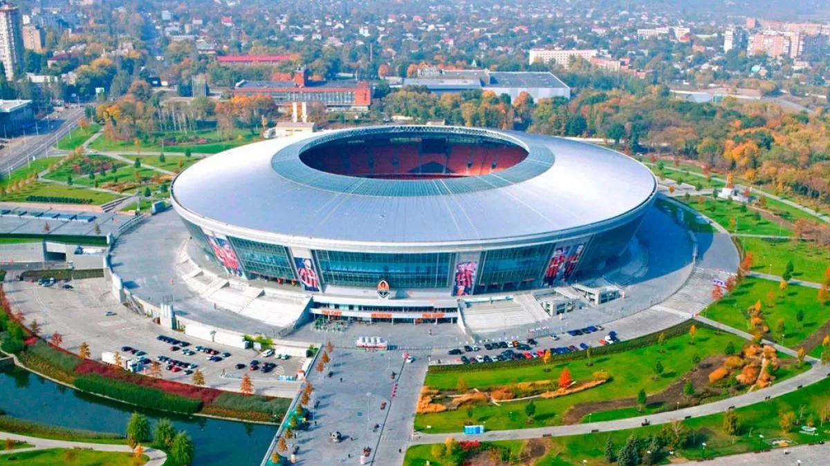 В мережі показали свіжі кадри «Донбас Арени»: відео стадіону Шахтаря в тимчасово окупованому Донецьку