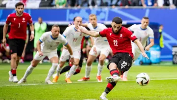 Грузія з Цитаішвілі досягла історичного результату у матчі з Чехією на дебютному Євро: турнірна таблиця групи F