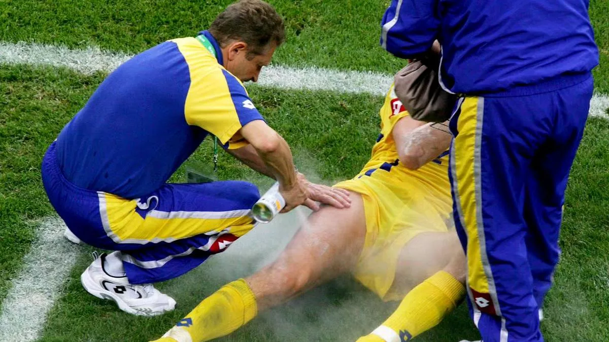 Чому у Європі перестали використовувати заморожуючі спреї для гравців: спортивний лікар дав відповідь