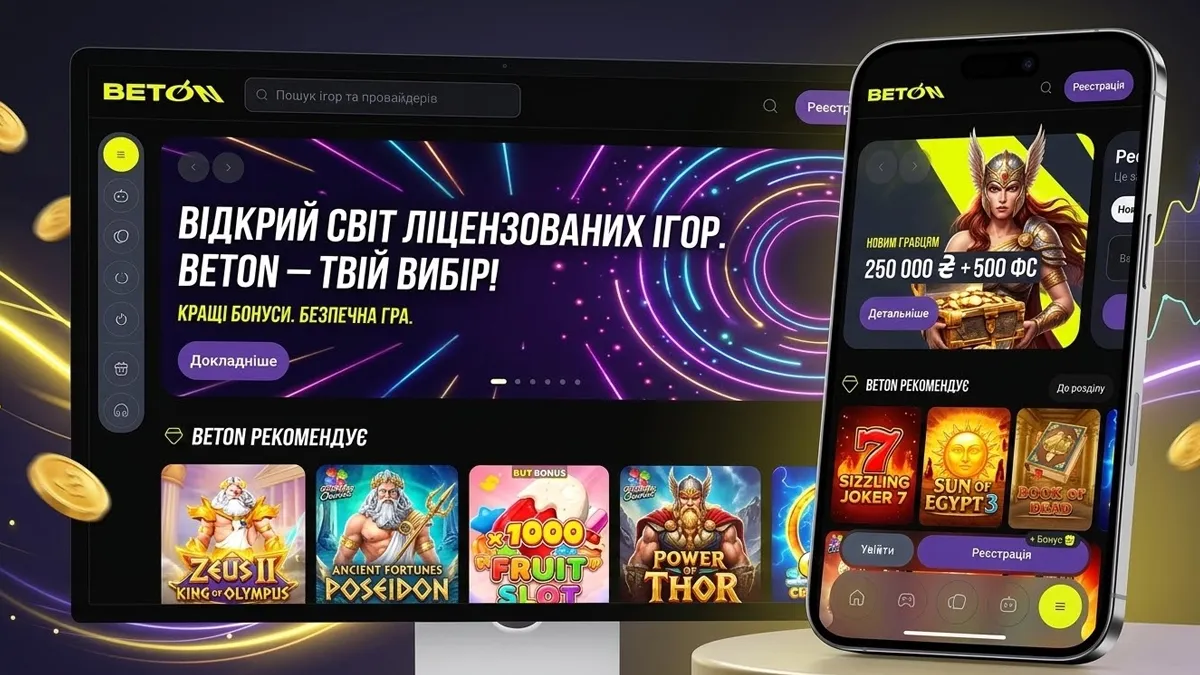 Онлайн казино Beton в Україні