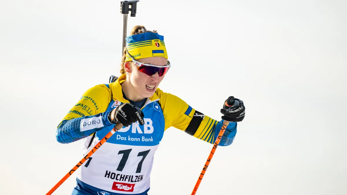 «Я думаю ми заберемо своє»: біатлоністка Дмитренко знову покращила позиції в загальному заліку Кубку світу