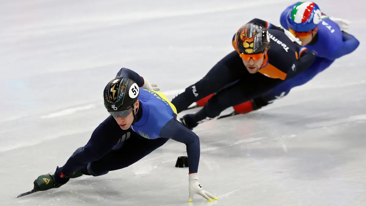 Українець не зумів пробитися до фіналу Олімпіади у шорт-треку: Гандей фінішував четвертим