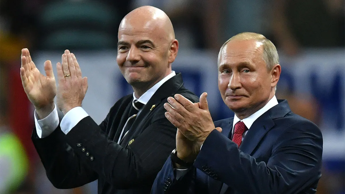 Підтримка Інфантіно не допомогла: ФІФА не планує повертати російські команди до міжнародних турнірів