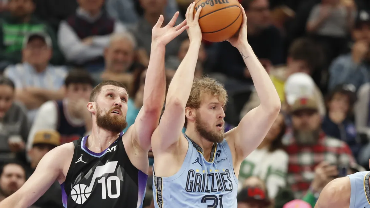 Михайлюк набрав дев’ять очок у поєдинку проти Мемфісу: чи змогла Юта перервати серію з трьох поразок