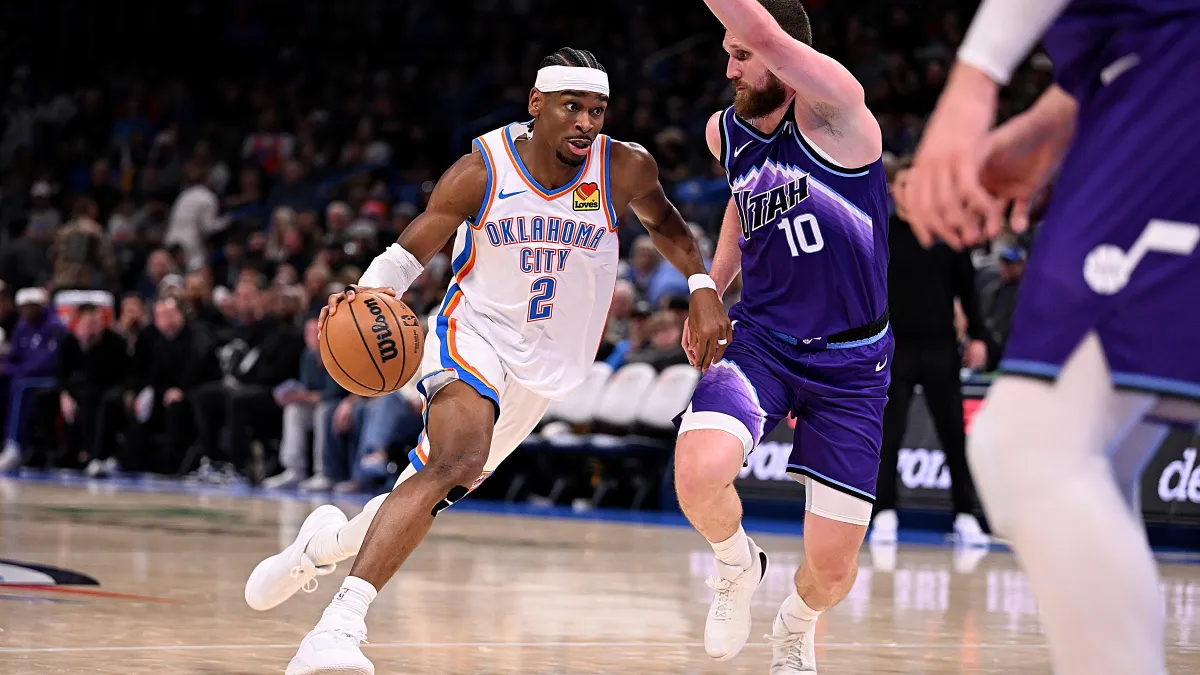 Михайлюк ще ніколи не був таким близьким до трипл-даблу: Юта і Оклахома визначили переможця в овертаймі