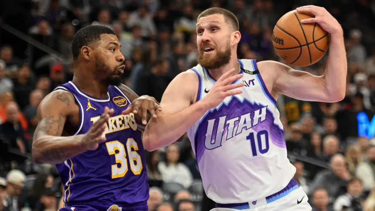 Михайлюк показав ідеальну реалізацію у грі проти Леброна і Дончича: як закінчився матч між Ютою і Лейкерс