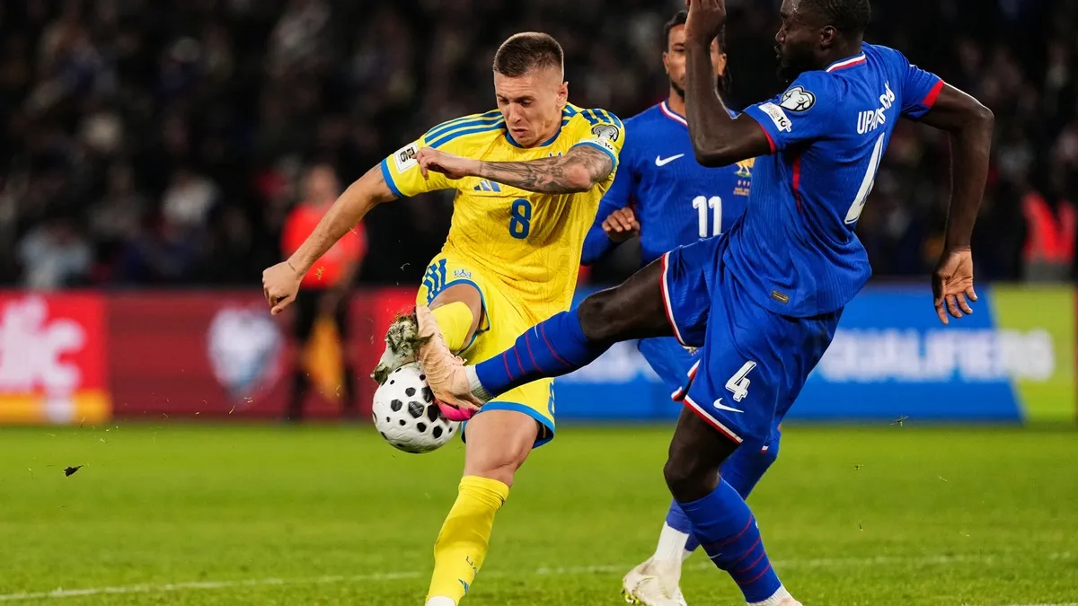 «Мені незрозуміло, чому арбітр не призначив пенальті»: Леоненко сказав, як Україну засудили у матчі з Францією