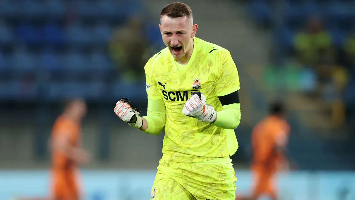 В УЄФА вражені грою Різника: акаунт Ліги конференцій пригадав найкращі сейви голкіпера Шахтаря