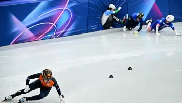 Знову рішення суддів, знову чвертьфінал: українець Гандей подолав кваліфікацію у шорт-треку