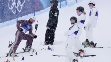 Снігопад вплинув на долю восьми українських олімпійців: новий час проведення кваліфікації у лижній акробатиці