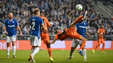 Шахтар переміг Лех у першому матчі 1/8 фіналу Ліги конференцій: хавбек Турана забив дивовижний гол через себе