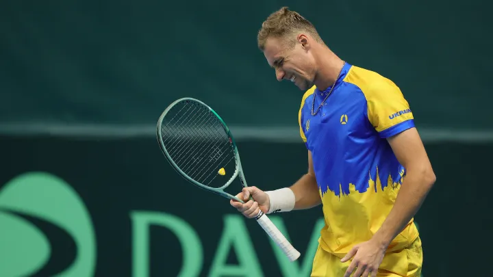 Україна розпочала плей-оф Першої світової групи Кубку Девіса: Крутих програв більш рейтинговому опоненту