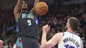 Михайлюк оновив рекорд за кількістю виходів у старті: відео неймовірного данку українця у грі з Детройтом