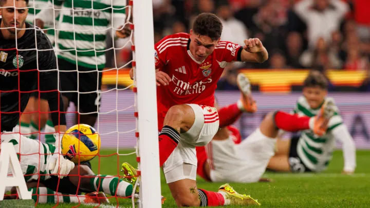 Бенфіка уникнула поразки у принциповому дербі зі Спортингом: Судаков забив рятівний гол, Трубін зробив сейв