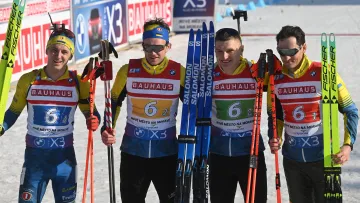 Збірна України фінішувала у топ-15: результати чоловічої естафети на етапі Кубку світу в Обергофі