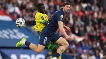 ПСЖ здобув розгромну перемогу над Нантом: які оцінки отримав Забарний за матч чемпіонату Франції