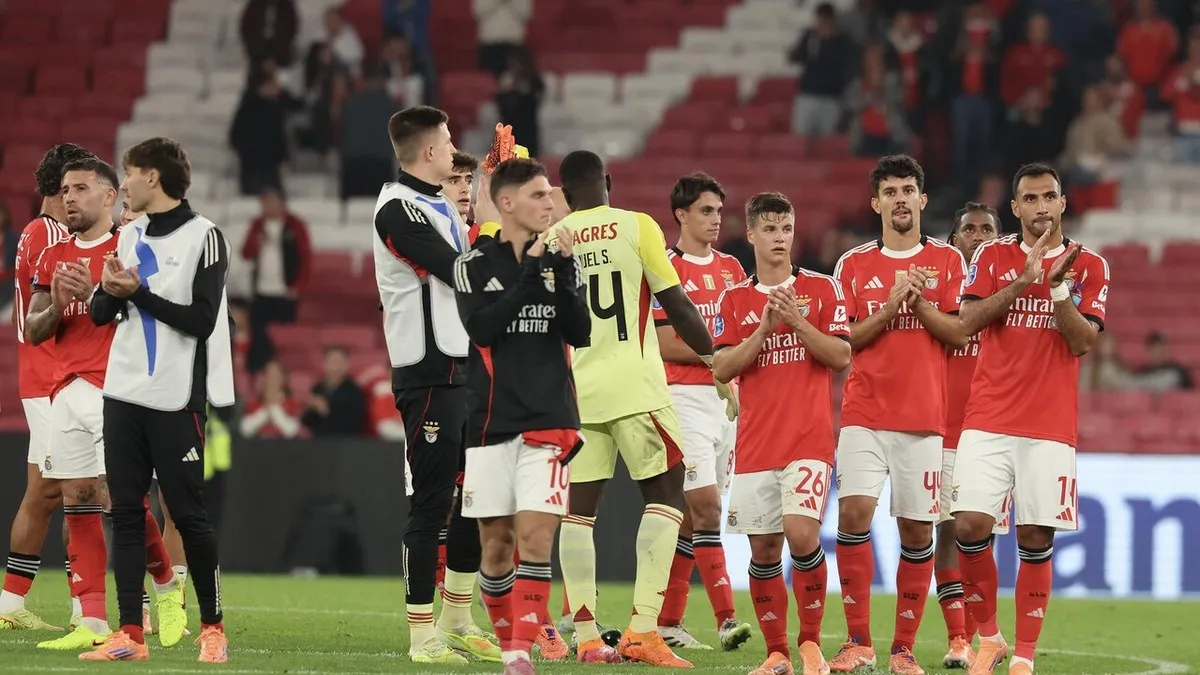 Бенфіка здобула розгромну перемогу в чемпіонаті: Судакова зняли після перерви, Трубін відіграв повний матч