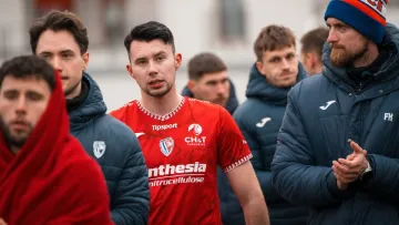 Слюбик дебютував у чемпіонаті Чехії матчем проти Соболя: український захисник вперше зіграв за Пардубіце