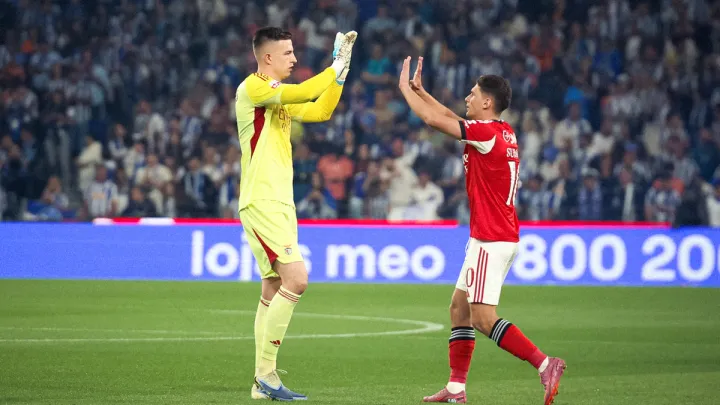 Бенфіка виграла матч з пенальті та двома вилученнями: Трубін став найкращим, а Судаков зіграв після травми