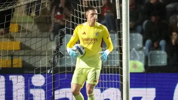 Трубін дізнався оцінки за переможний матч Бенфіки в Португалії: чи зіграв у поєдинку Судаков