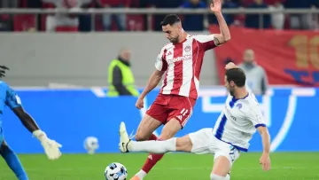 Олімпіакос втратив важливі очки у чемпіонаті Греції: Яремчука зняли з гри у кінцівці матчу