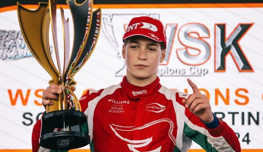 14-річний український спортсмен виграв дебютну гонку сезону: Бондарев отримав Кубок Чемпіонів WSK