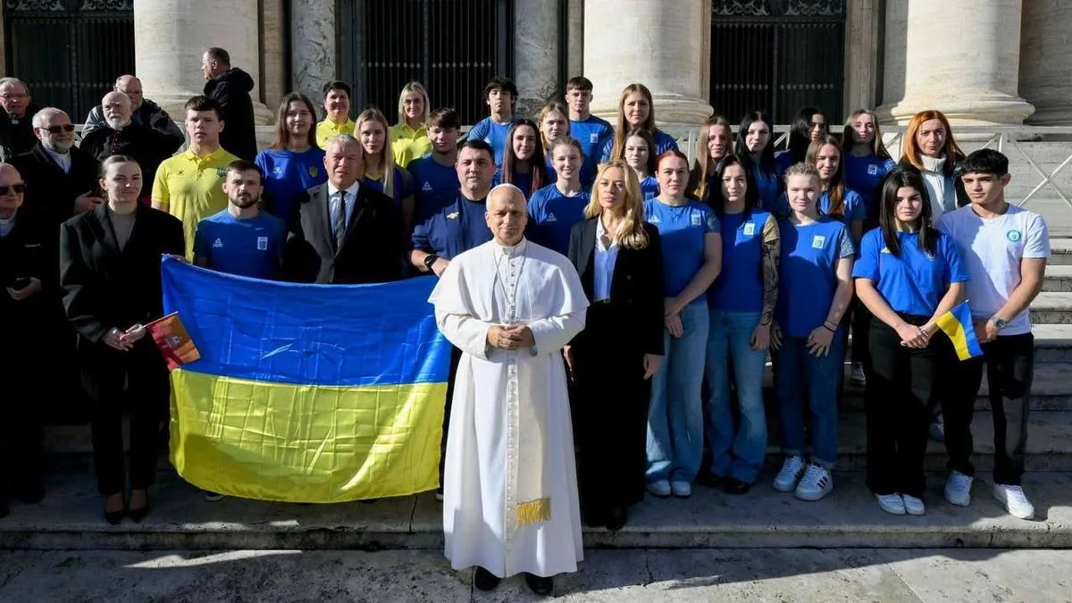 Українські дзюдоїсти приїхали до Ватикану і зустрілися з Папою Римським: яка мета їхнього візиту