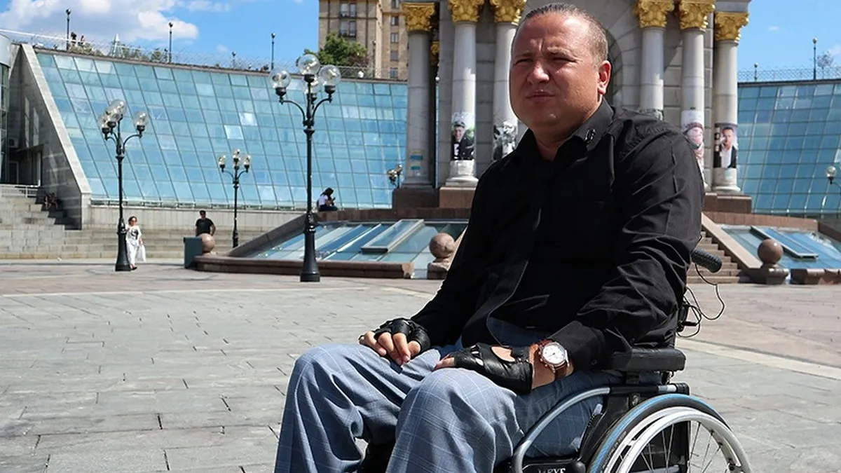 Київський депутат і спортсмен-паралімпієць встановив унікальне досягнення: атлету знадобилося 18 годин