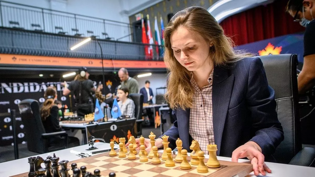 Анна Музичук розпочала виступи на Турнірі претенденток-2024: як зіграла українська шахістка у першій партії